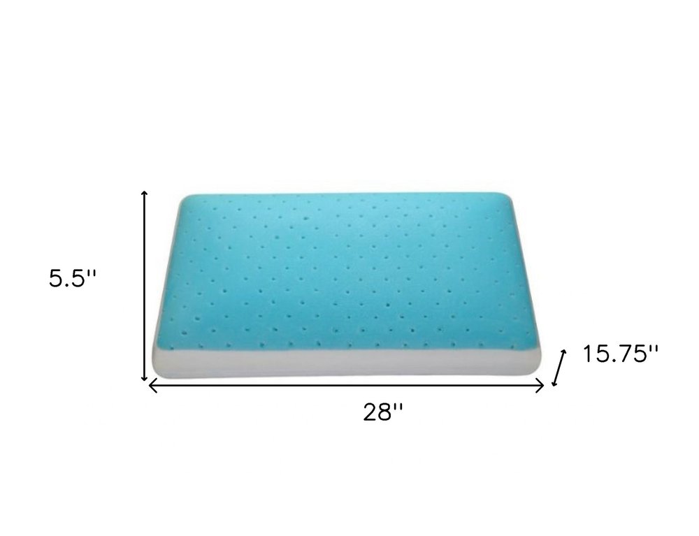 Almohada de espuma viscoelástica con gel refrescante tamaño queen