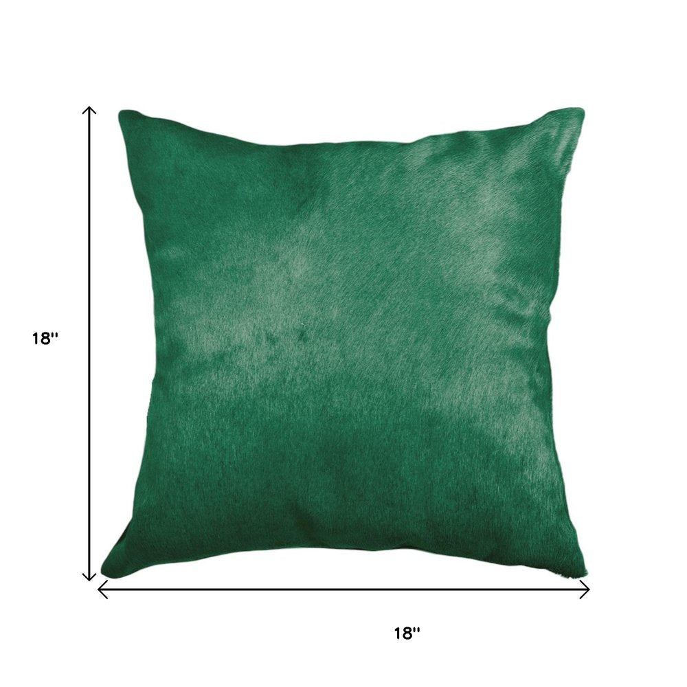 Set of Two Silver and Gray Cowhide Throw Pillow