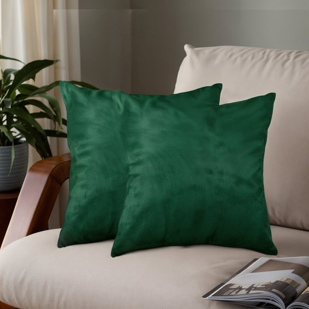 Set of Two Silver and Gray Cowhide Throw Pillow