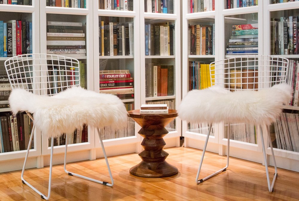 17" X 17" Gray Genuine Sheepskin Chair Pad
