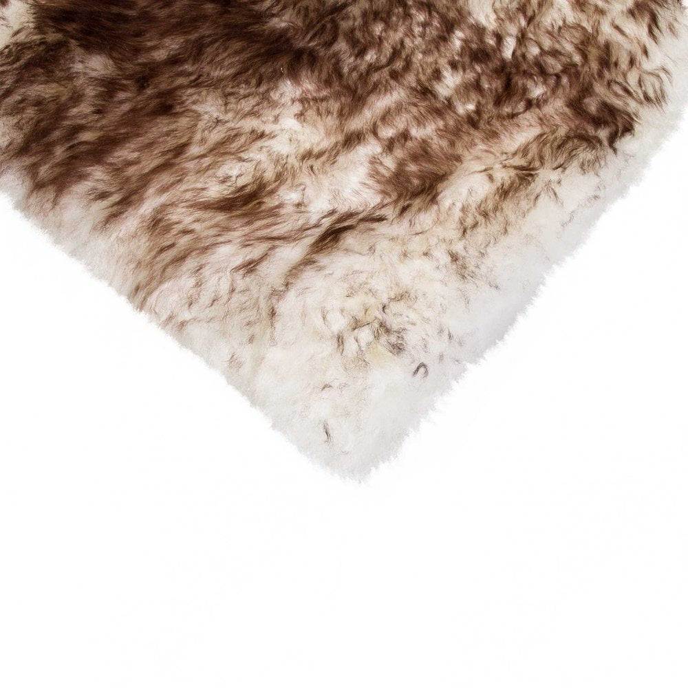 17" X 17" Gray Genuine Sheepskin Chair Pad