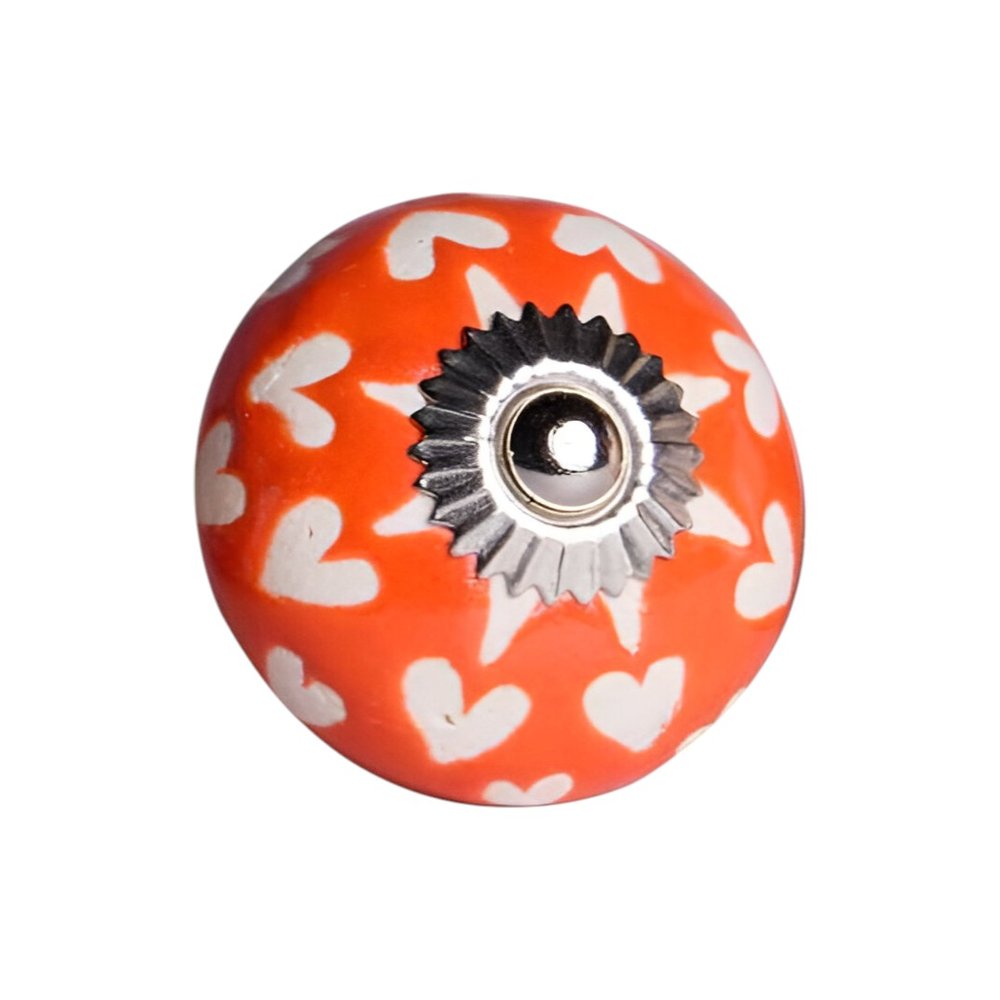 1.5" X 1.5" X 1.5" Hues Of White Navy And Silver Knobs 8 Pack