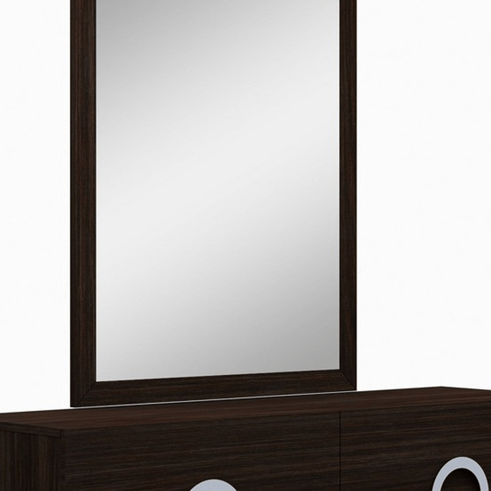31" Refined Grey High Gloss Dresser