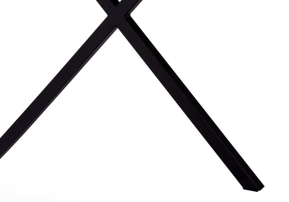 Escritorio para computadora de 24" gris y negro con dos cajones