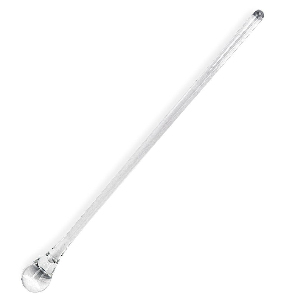 Agitador de martini de cristal soplado sin plomo de 12"