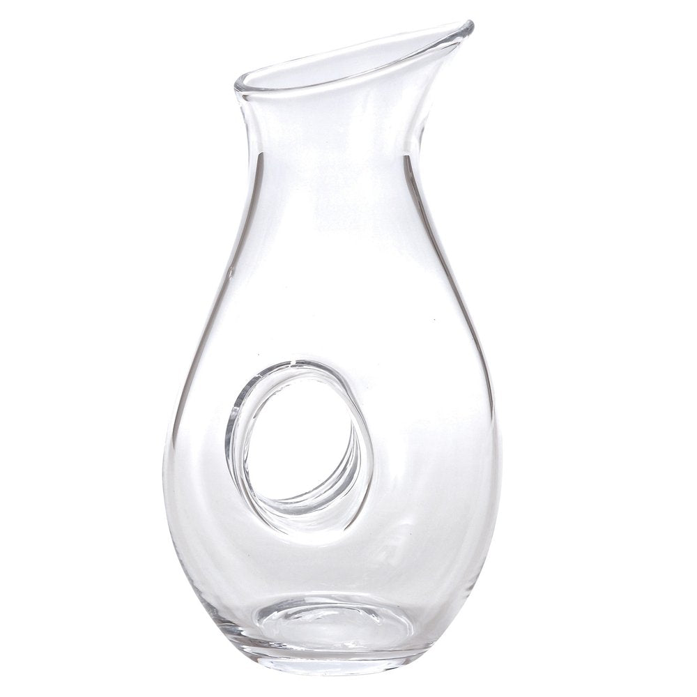 Mouth Blown Lead Free Crystal Pitcher 28 Oz