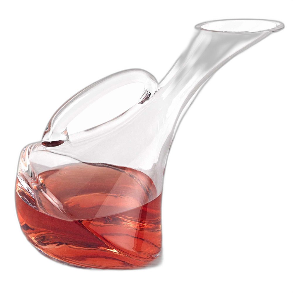 Jarra de vino de vidrio soplado a boca de 32 oz