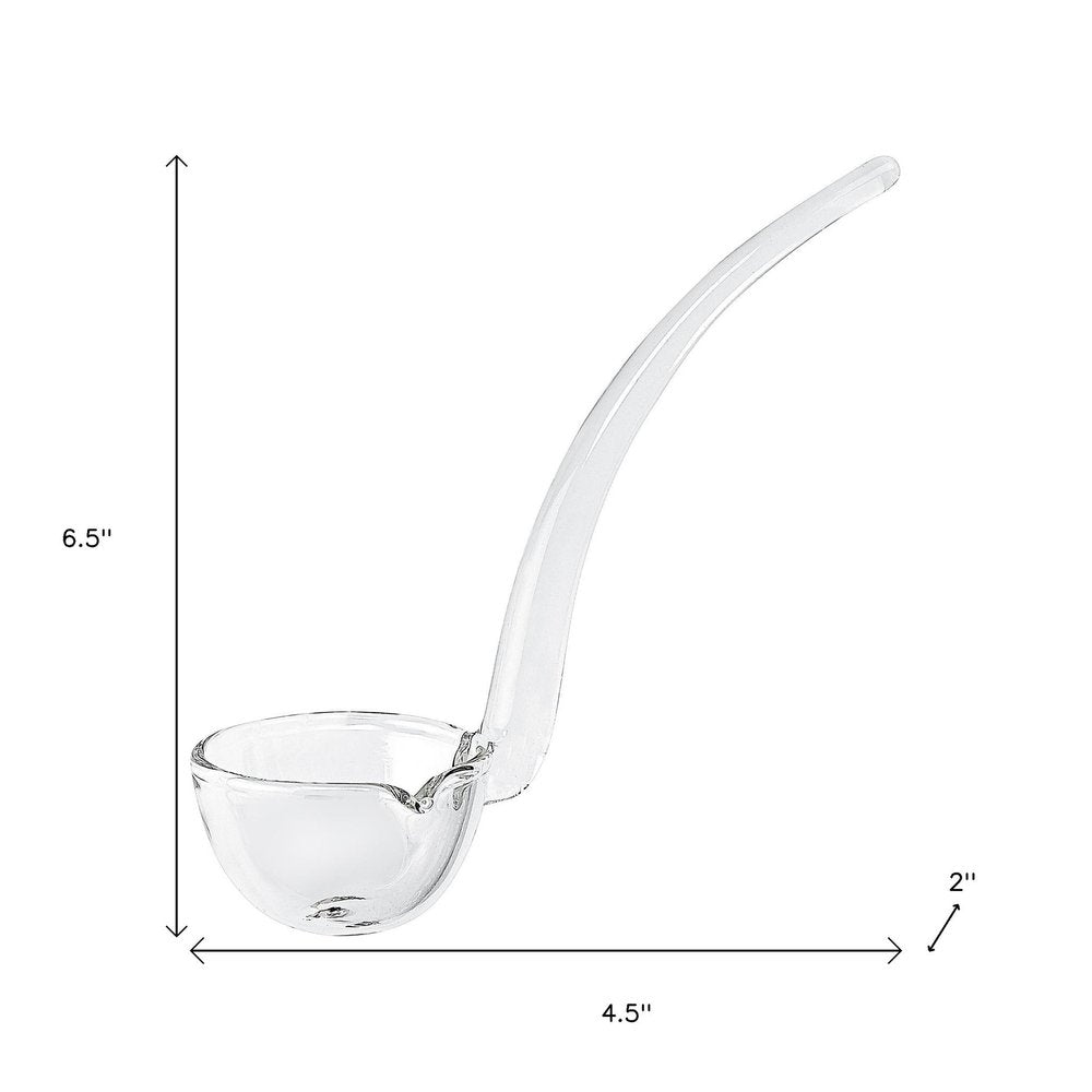 Glossy Clear Crystal Ladle