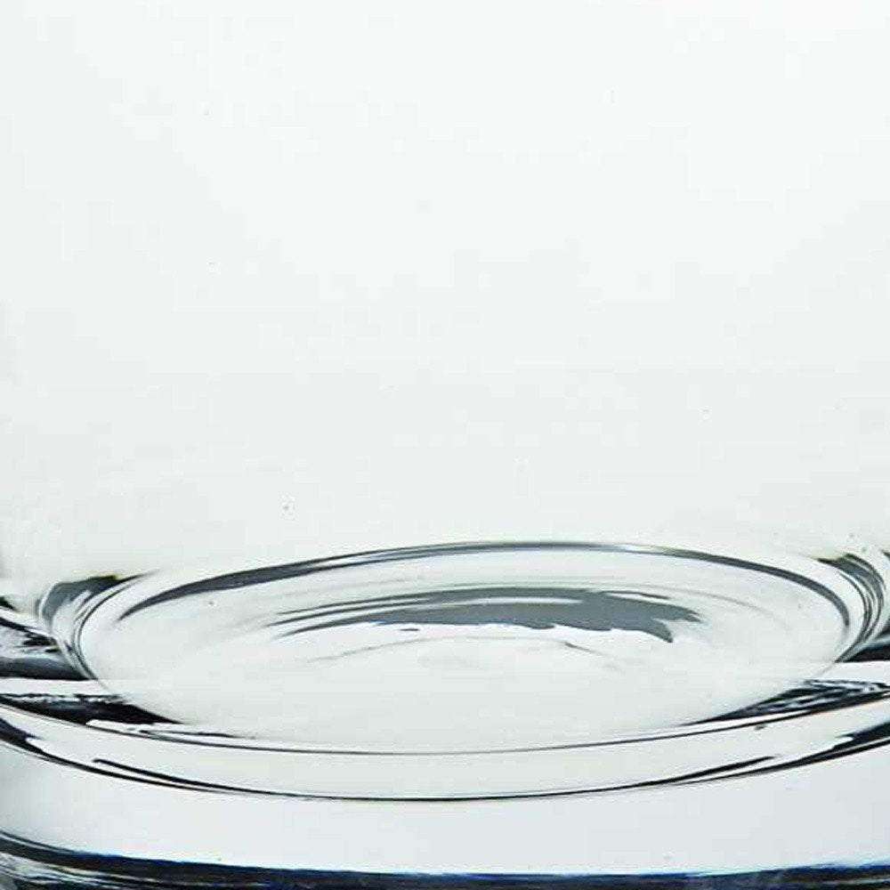 9. Hielera o cubo de hielo de vidrio europeo soplado a boca