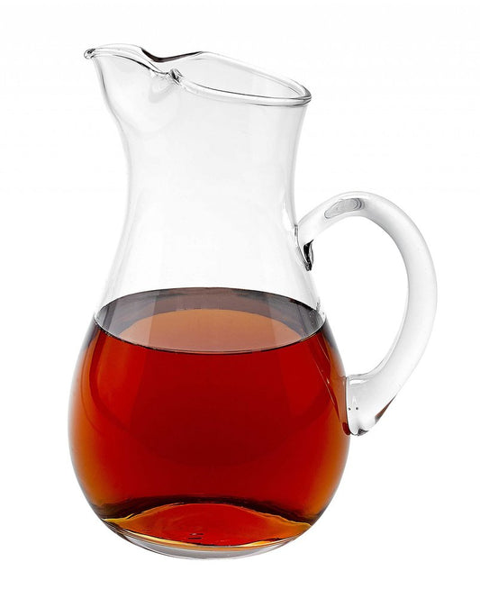 Jarra de vidrio para martini o agua de té helado soplado a boca, 36 oz