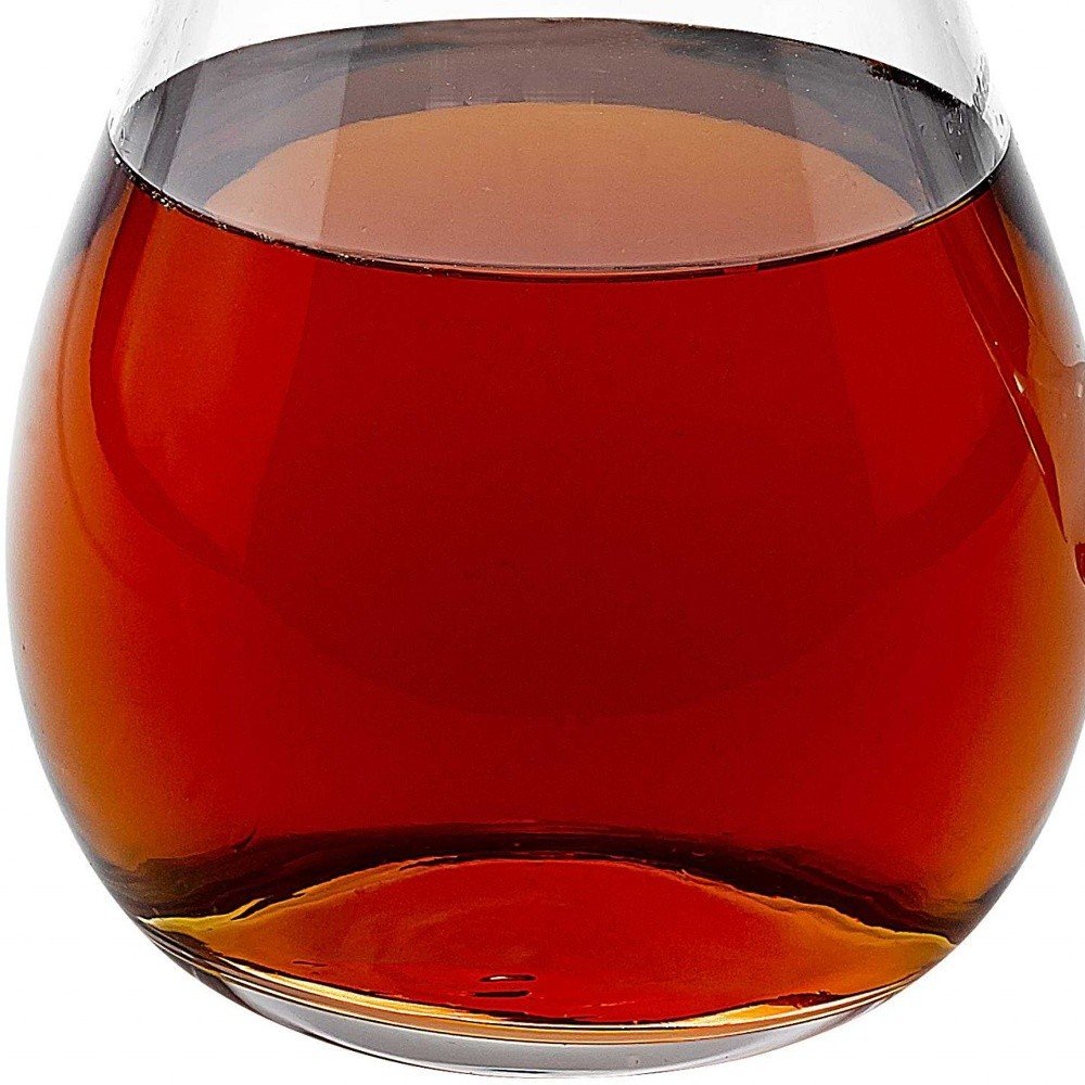 Jarra de vidrio para martini o agua de té helado soplado a boca, 36 oz