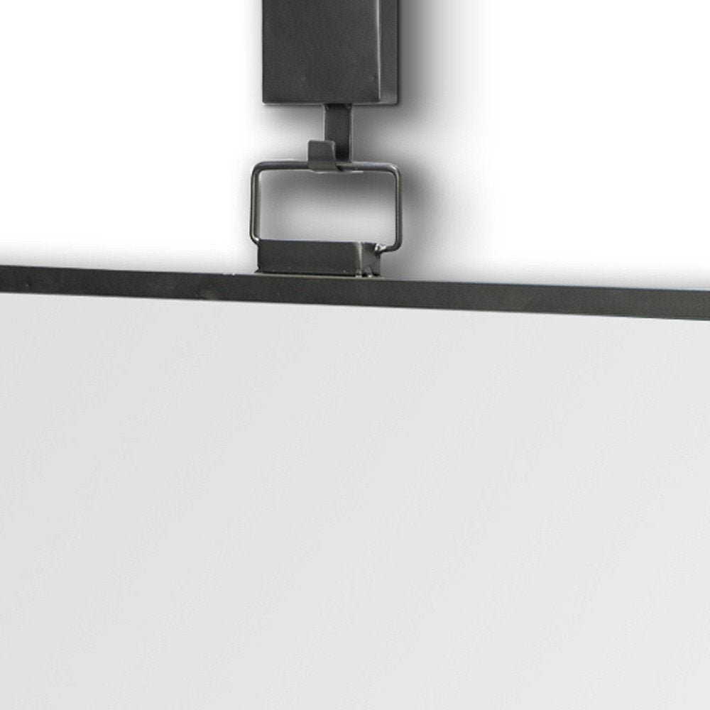 Espejo decorativo con marco de metal color bronce de 44"