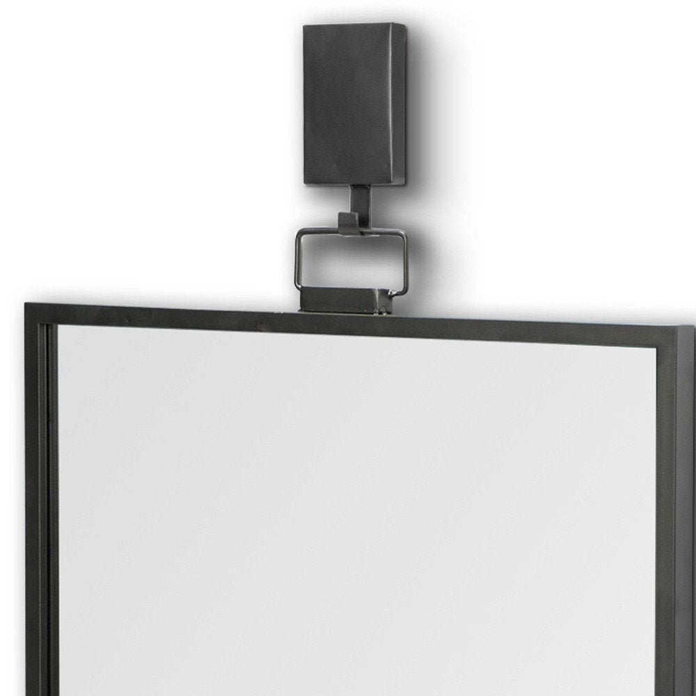 Espejo decorativo con marco de metal color bronce de 44"