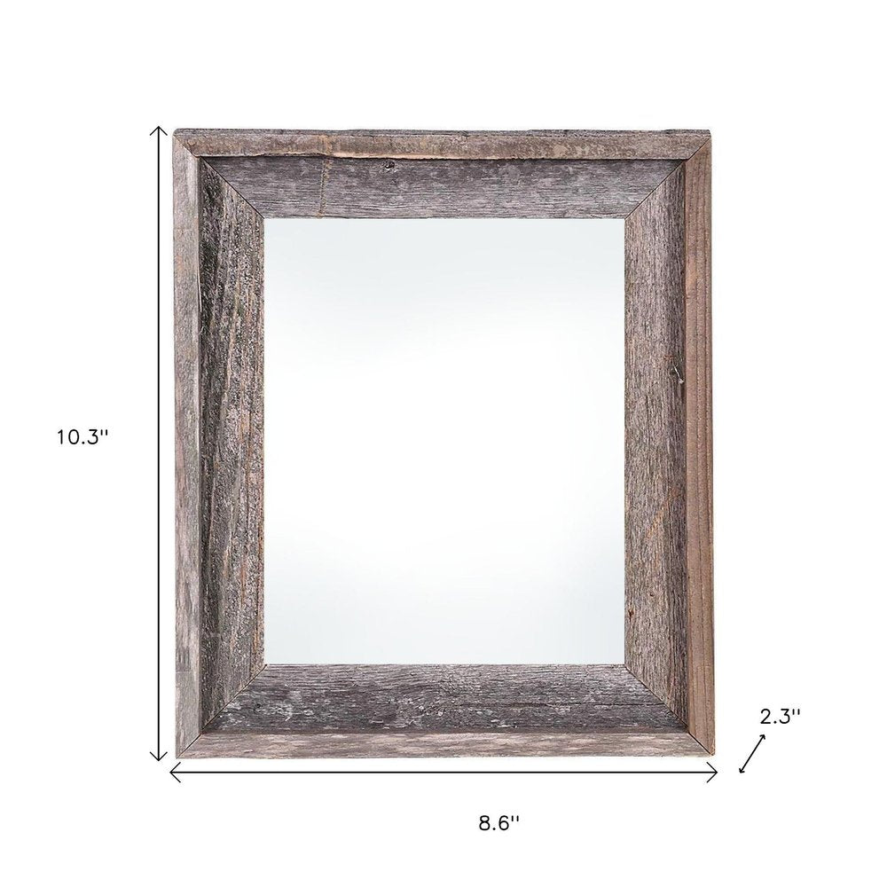5" x 7" Gray Solid Wood Tabletop Picture Frame