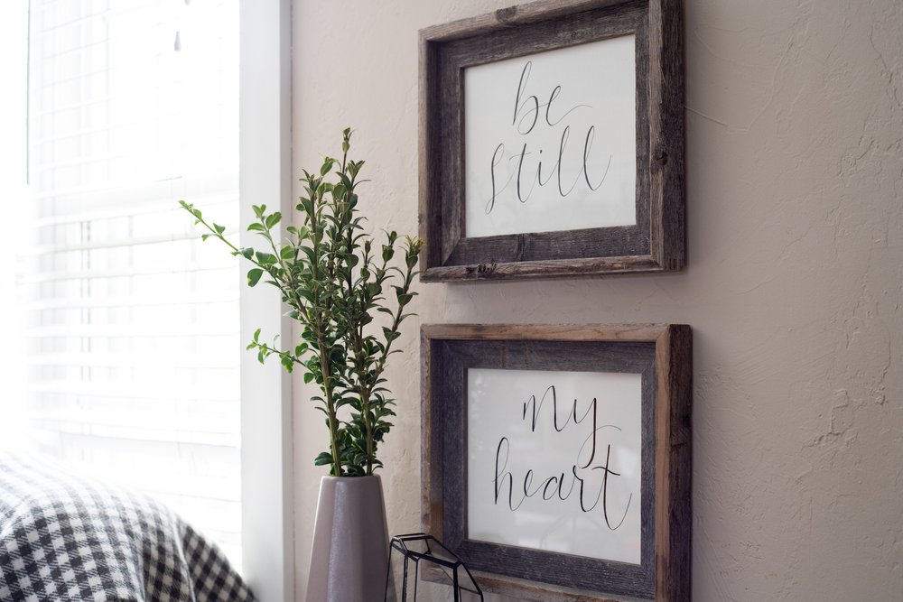 5" x 7" Gray Solid Wood Tabletop Picture Frame