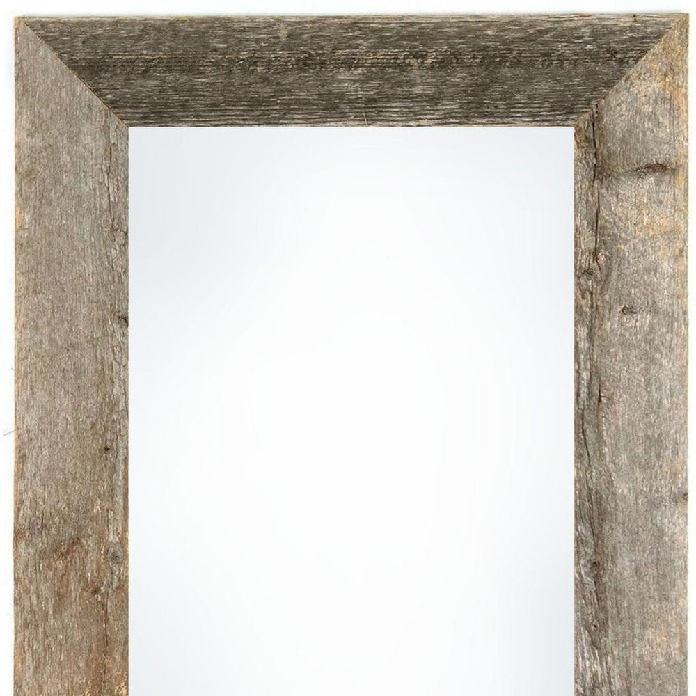 8.5" x 11" Gray Solid Wood Tabletop Picture Frame