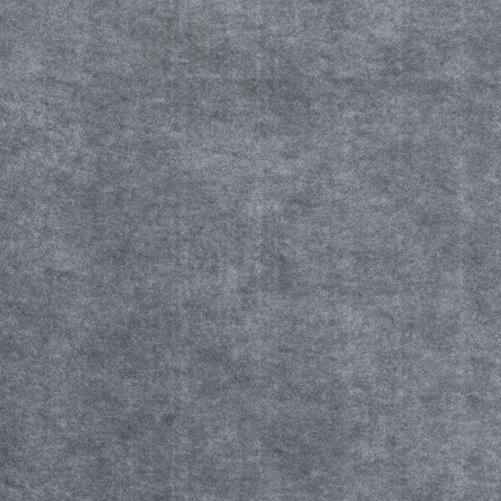 6' Round Gray Non Slip Rug Pad