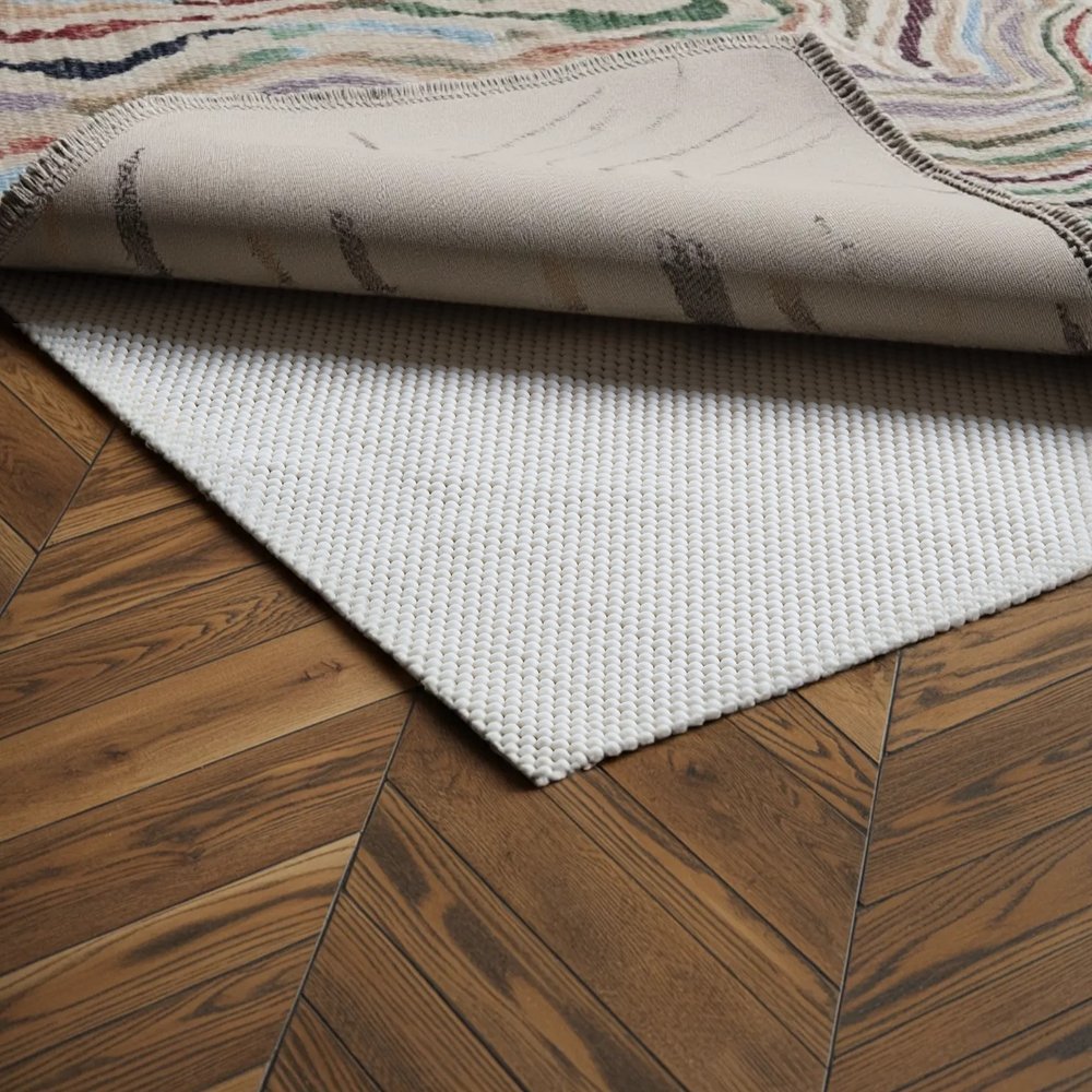8' x 10' Beige Non Slip Rug Pad