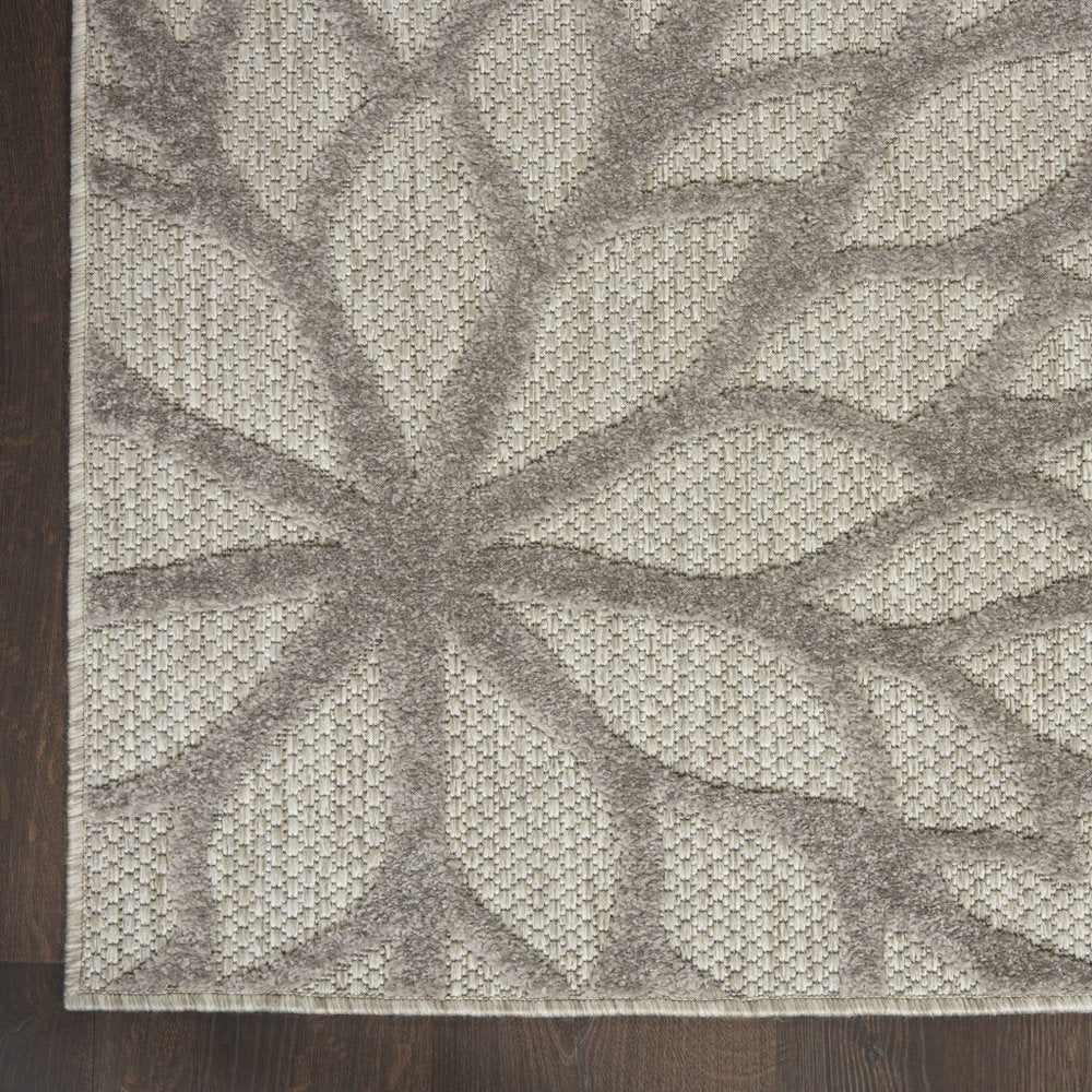 10' Gray Indoor Outdoor Area Rug