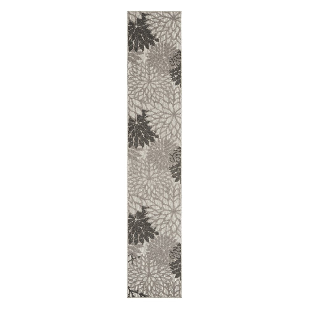 10' Gray Indoor Outdoor Area Rug