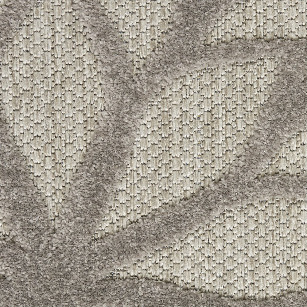 10' Gray Indoor Outdoor Area Rug