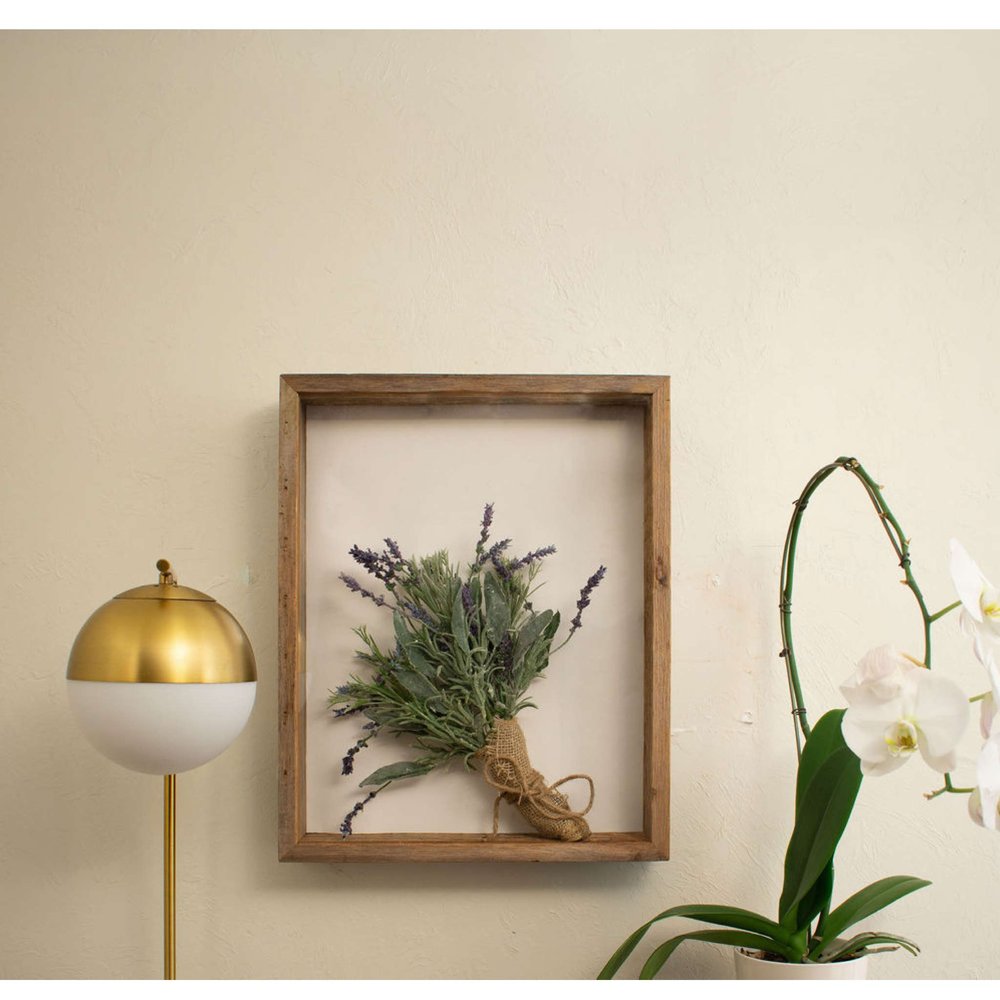 6" x 6" Gray Solid Wood Tabletop Picture Frame