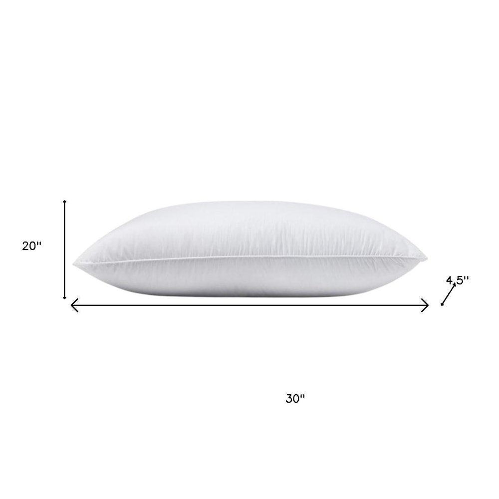 Almohada para cama tamaño queen hipoalergénica, 100 % algodón, satén de lujo, alternativa al plumón, mediana