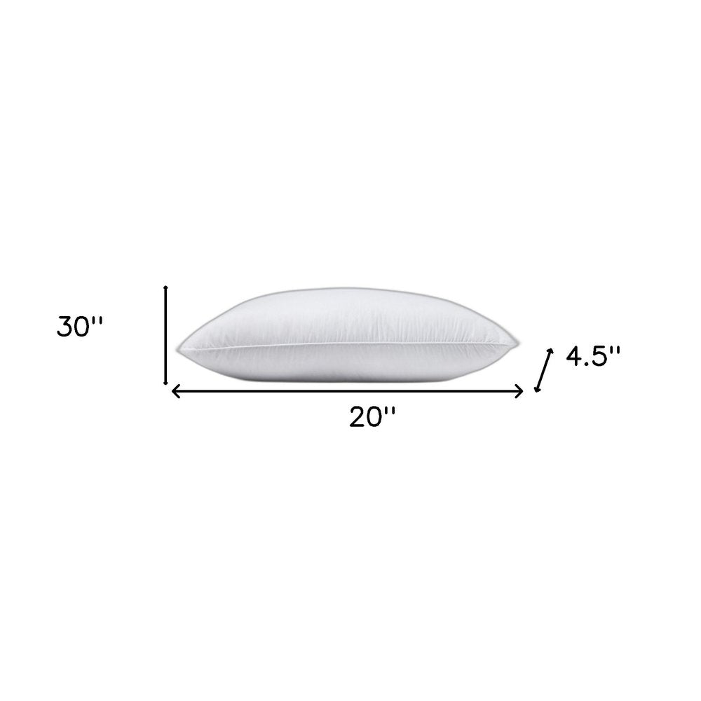 Almohada tamaño queen de plumón Premium Lux mediana