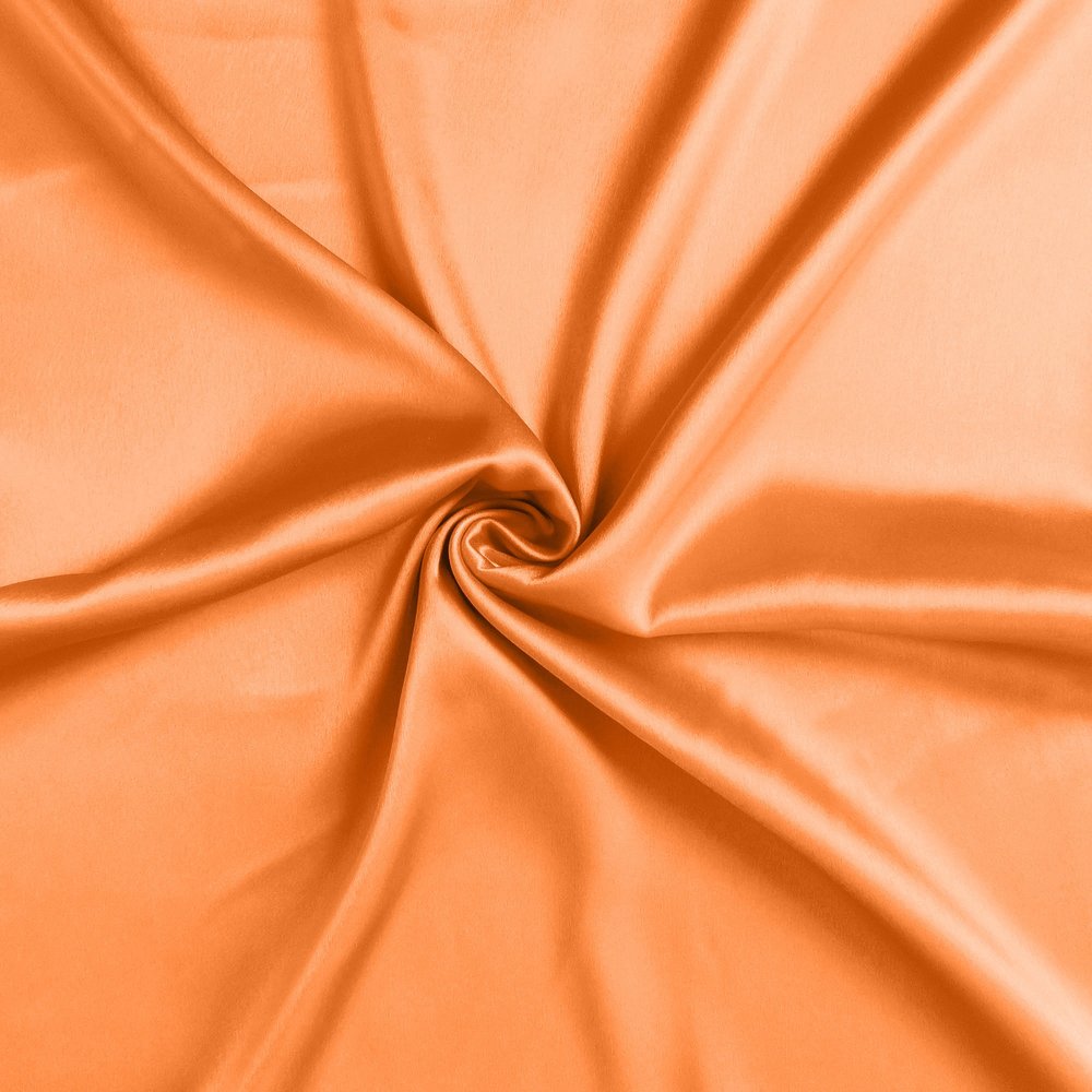 Juego de 2 fundas de almohada tamaño queen de satén sedoso Orange Dreamy