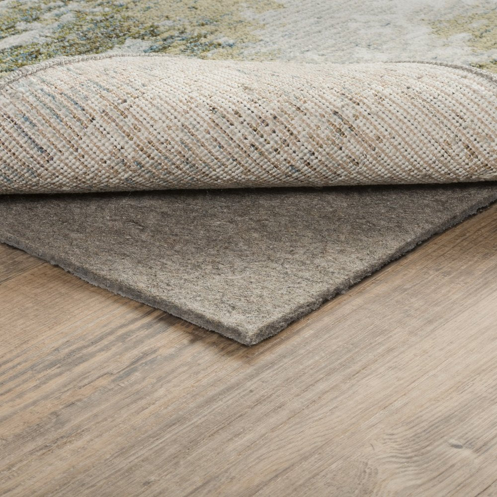 6' x 9' Gray Non Slip Rug Pad