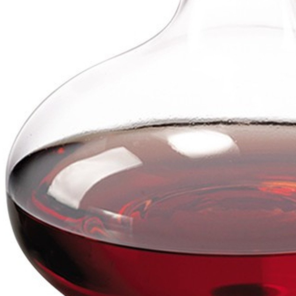Jarra de vino de cristal soplado sin plomo Genie