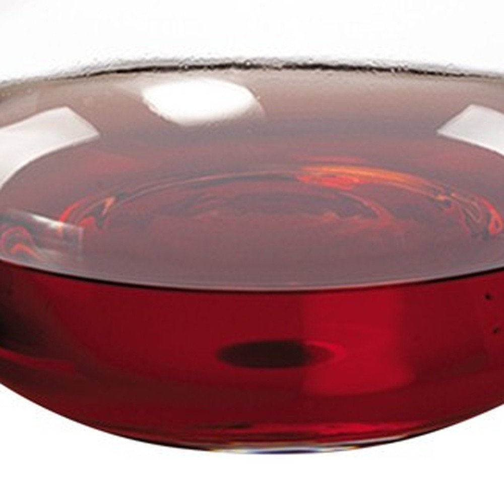 Jarra de vino de cristal soplado sin plomo Genie