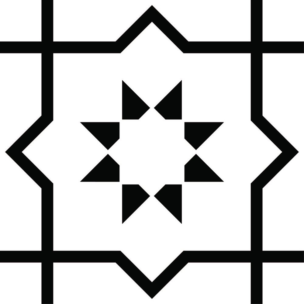 6" X 6" White And Black Sun Peel And Stick Removable Tiles