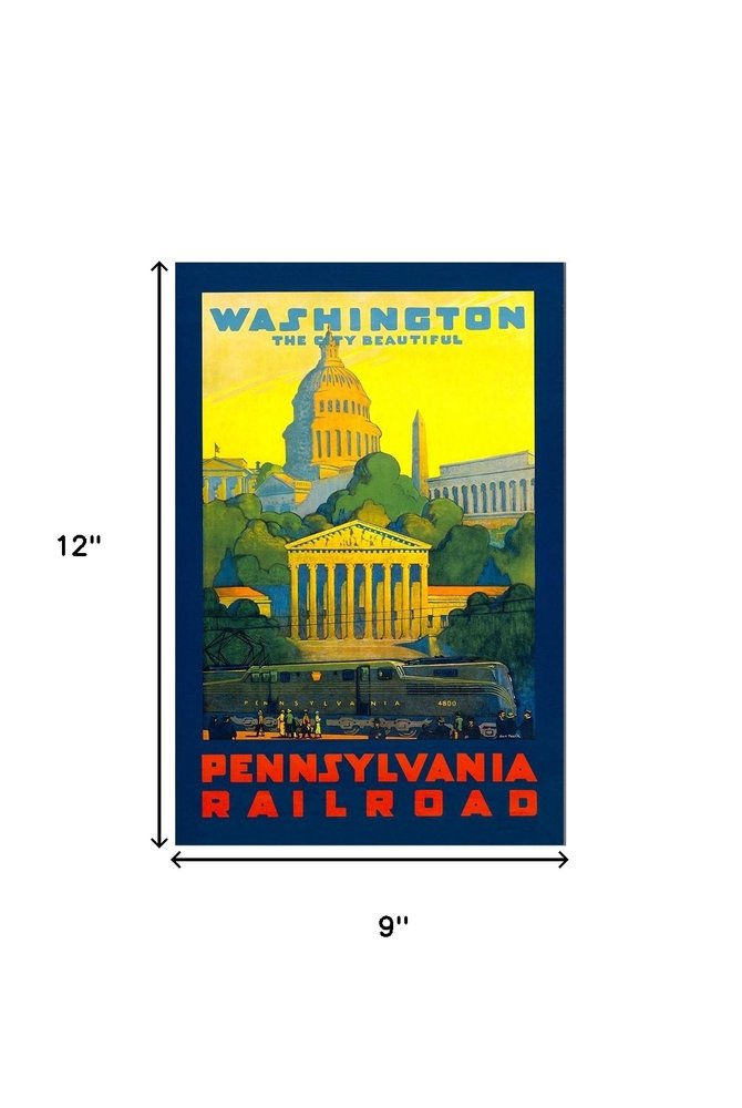 West Point New York Vintage Travel Unframed Print Wall Art