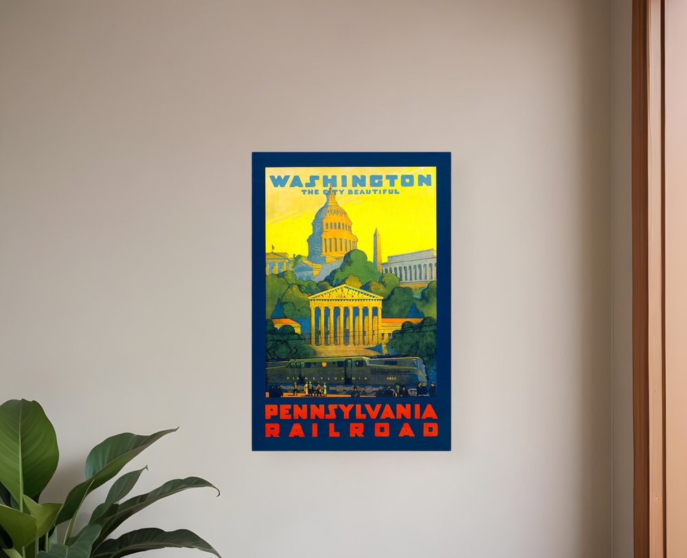 West Point New York Vintage Travel Unframed Print Wall Art