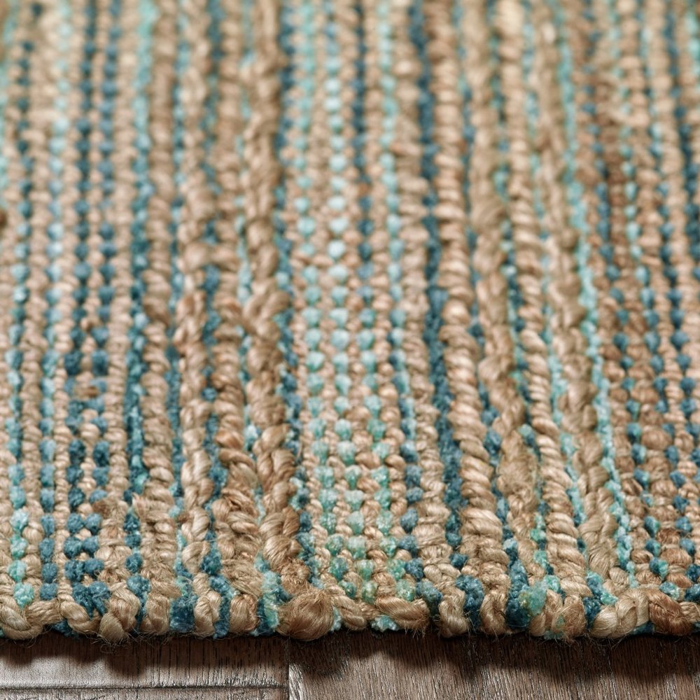 9' X 12' Natural Hand Woven Area Rug