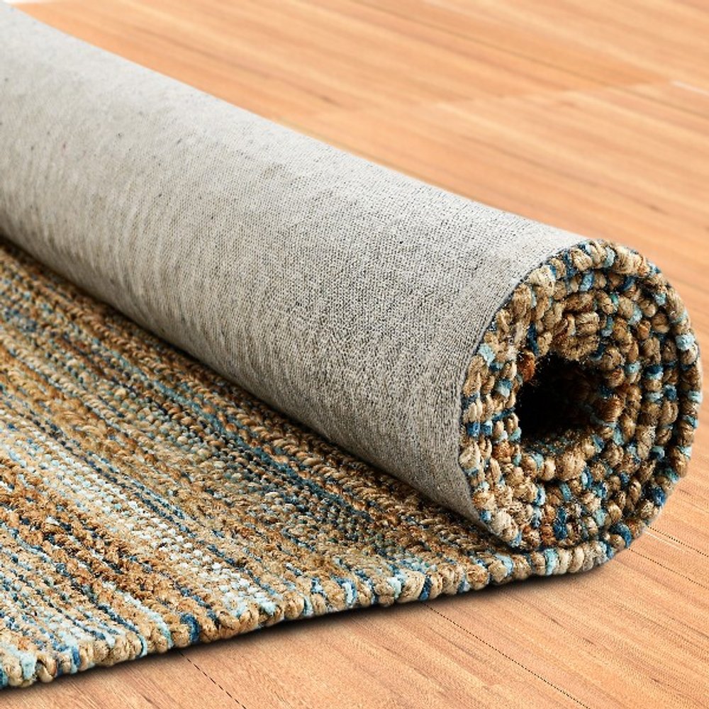9' X 12' Natural Hand Woven Area Rug