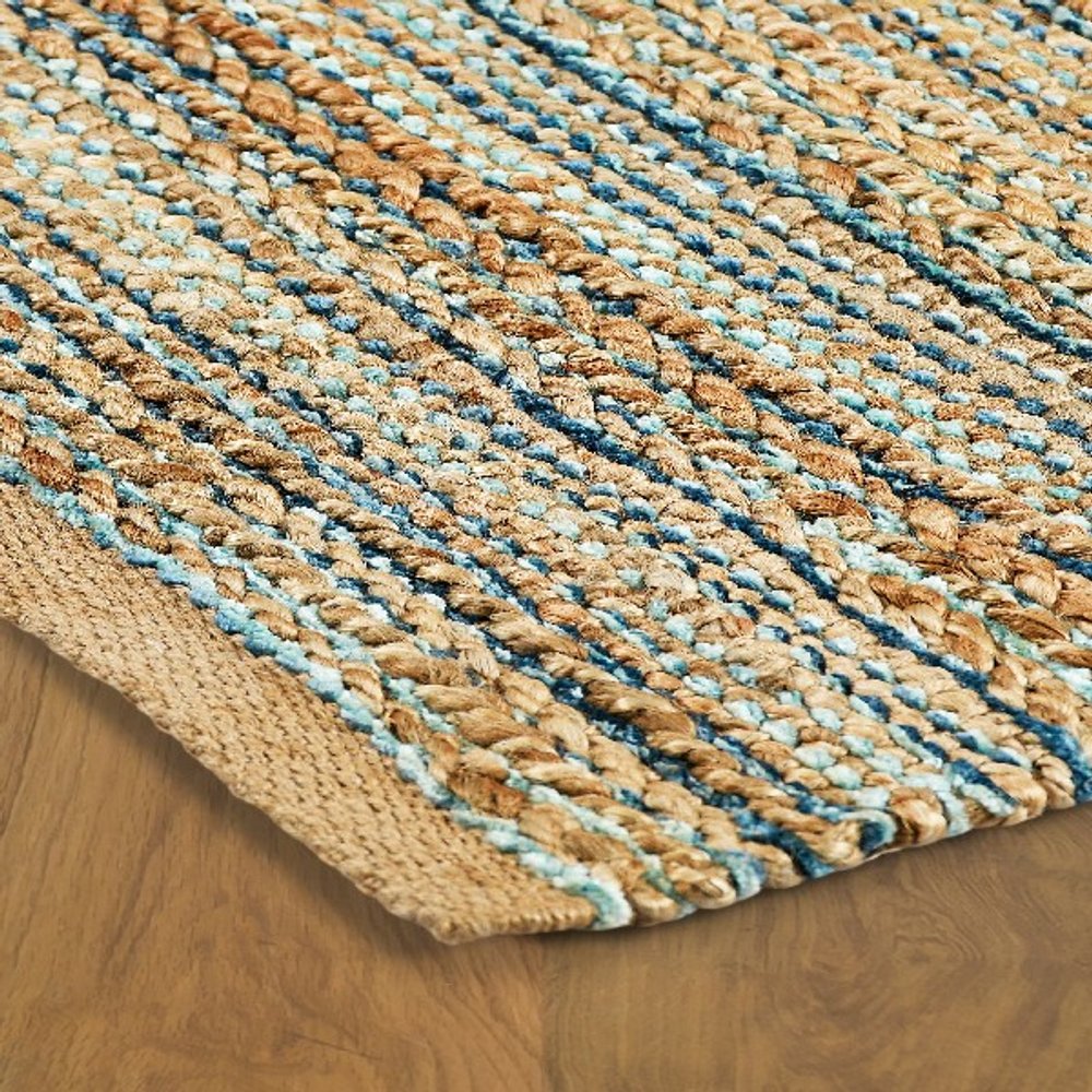 9' X 12' Natural Hand Woven Area Rug