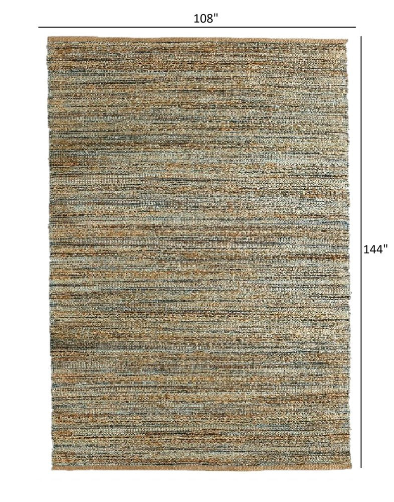 9' X 12' Natural Hand Woven Area Rug