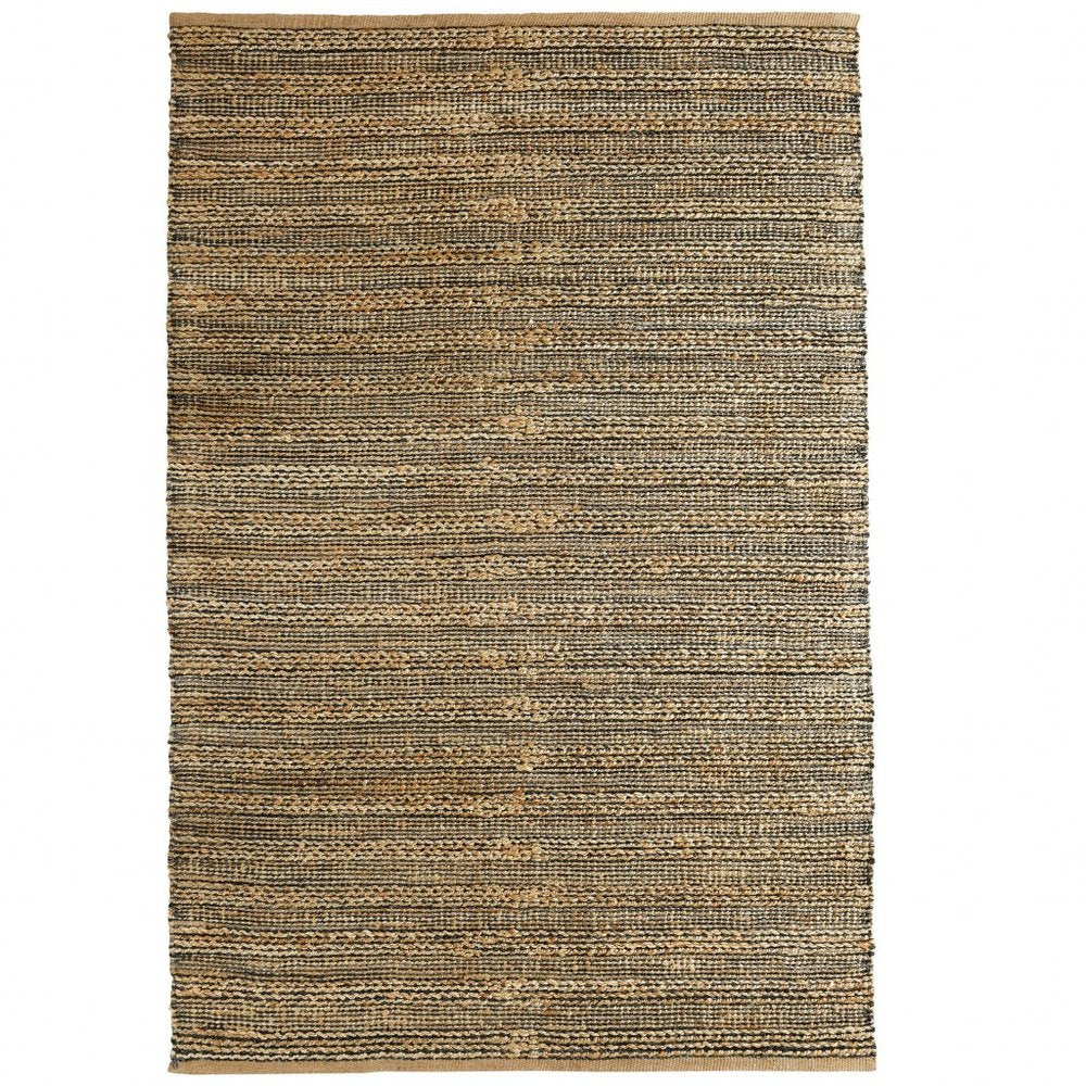 9' X 12' Natural Jute Hand Woven Area Rug