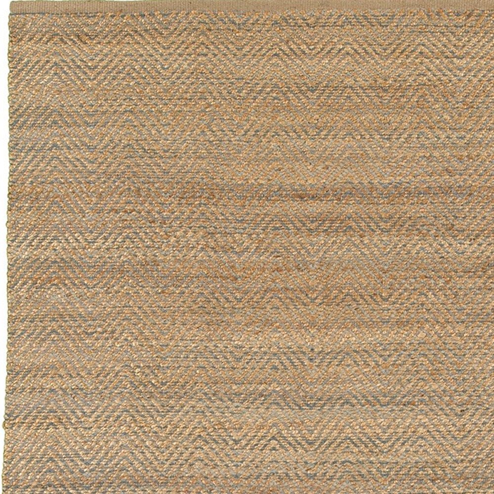 9' X 12' Natural Jute Hand Woven Area Rug