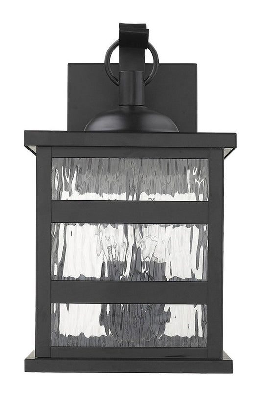 Lámpara de pared Morris de 3 luces en negro mate