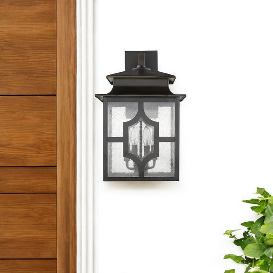 Aplique de pared Calvert de 4 luces en bronce aceitado