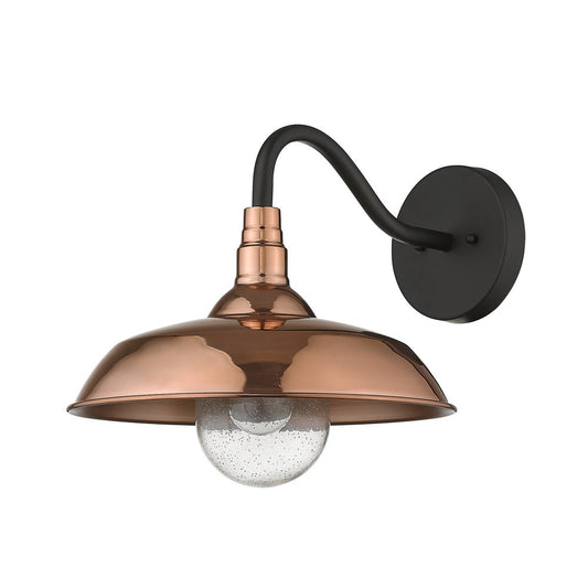 Lámpara de pared Burry de cobre de 1 luz