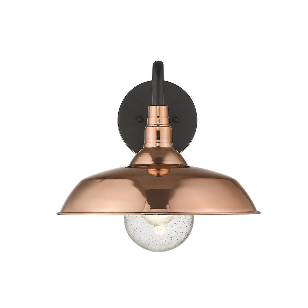 Lámpara de pared Burry de cobre de 1 luz