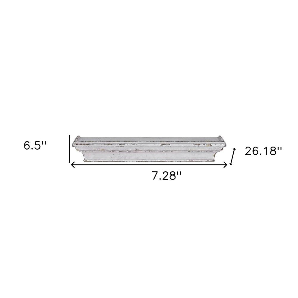 Estantería de pared de 7"
