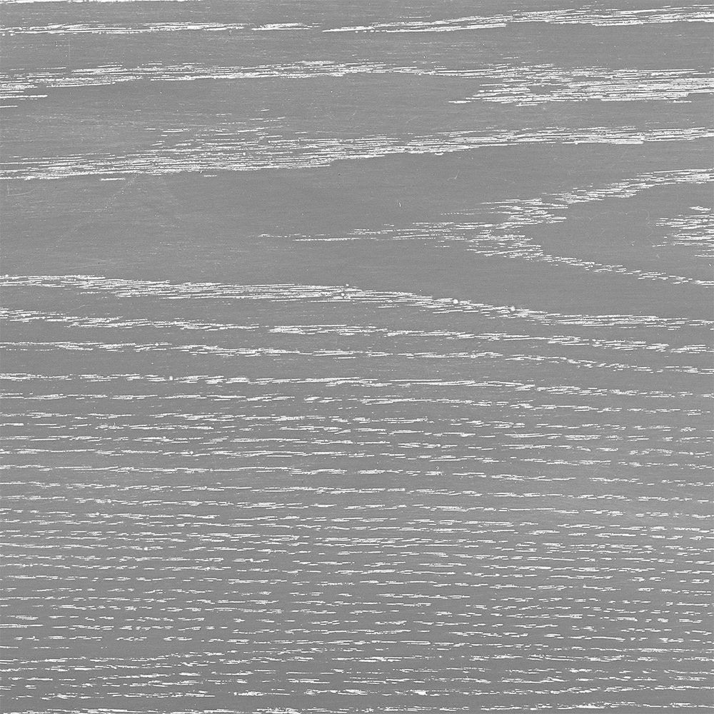 Estante flotante de madera blanqueada en gris oscuro de 43"