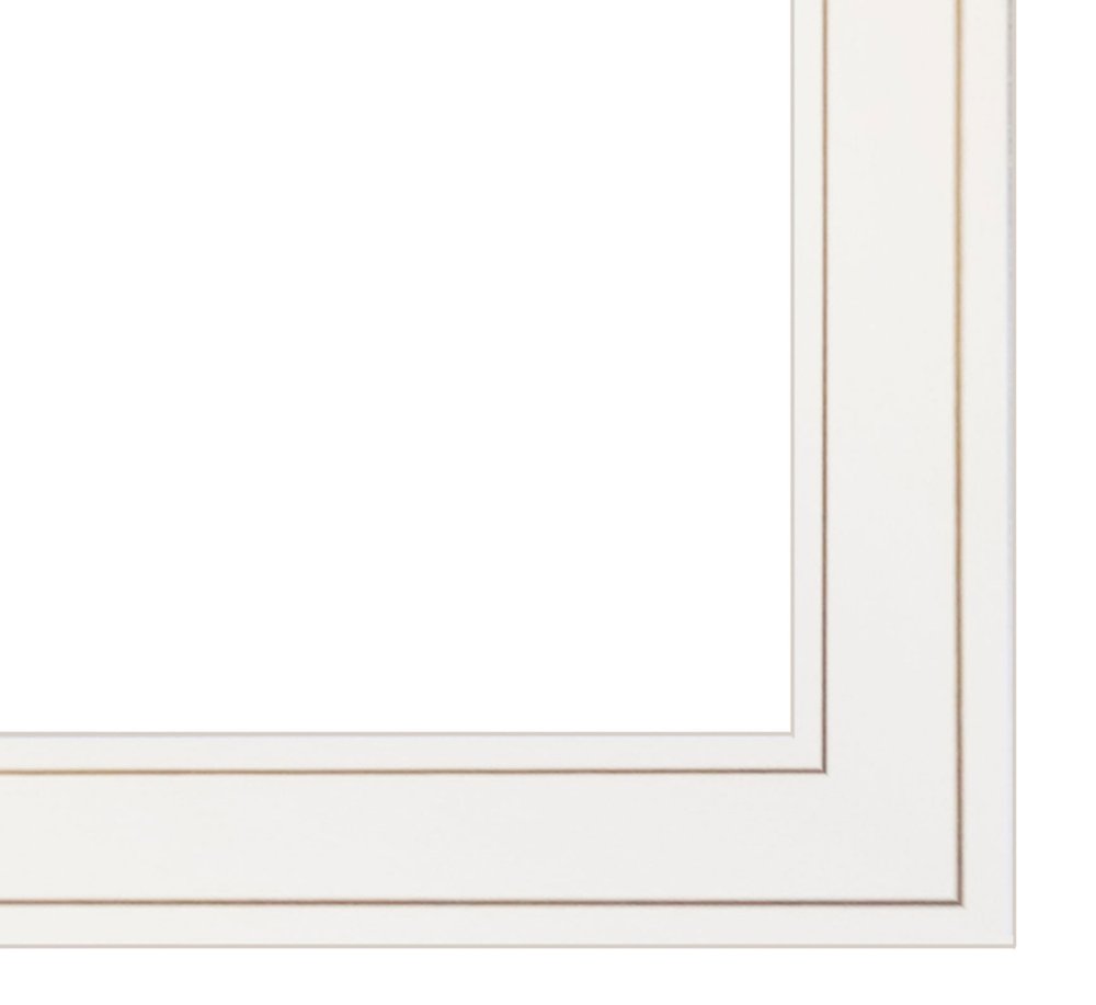 Wrong Lane 1 White Framed Print Wall Art