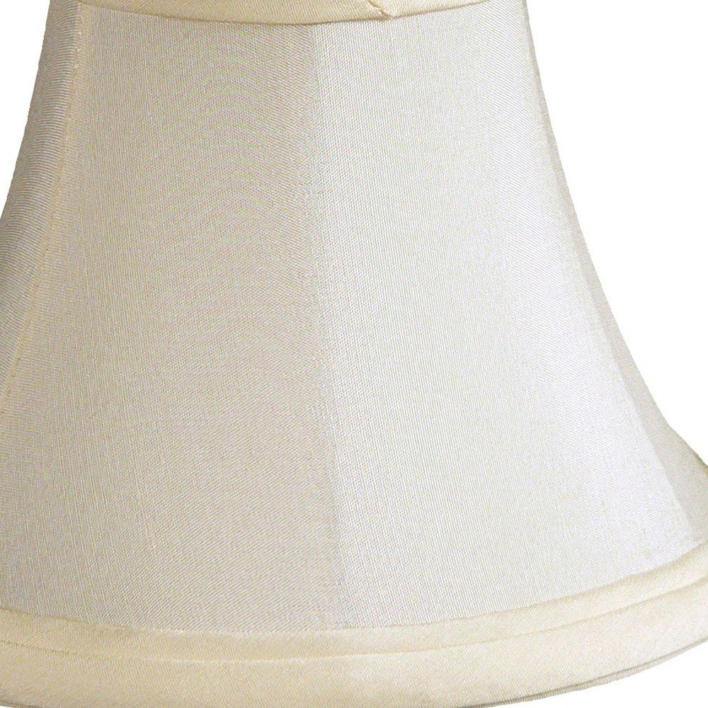 Slate Gray Shantung Silk Bell Lamp Shade