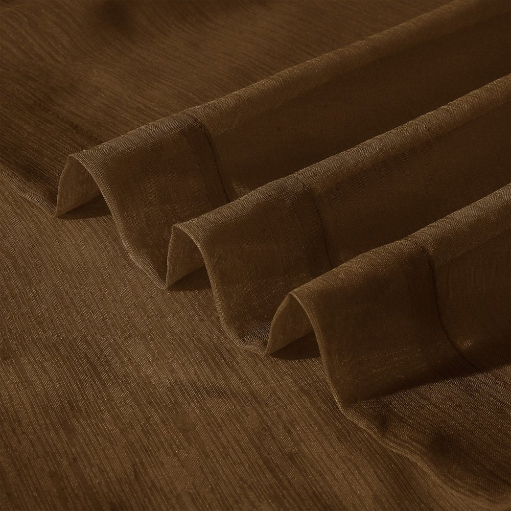 Set of Two 84" Chocolate Solid Modern Window Panels